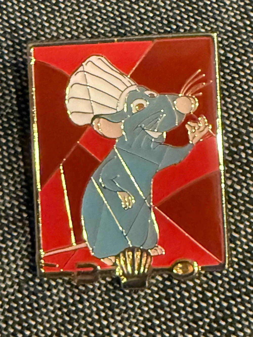 Disney Remy Stained Glass Pin Pixar Characters Blind Box Loungefly